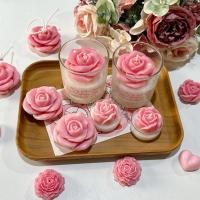 ราคา แก้วเทียนหอม เทียนหอมดอกกุหลาบ เทียนดอกไม้ เทียนให้แฟน valentine gift valentine’s day (24440731595)