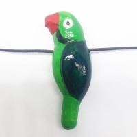 ราคา นกหวีดดินเผา ซี่รี่ย์การ์ตูน สร้อยคอนกหวีดดินเผา นกแก้วโม่ง (18664074419)