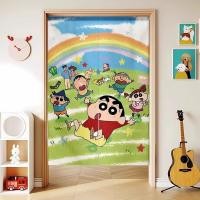 ราคา ดินสอสี ชินจัง การ์ตูนผ้าผ้าม่านประตูพาร์ทิชันกึ่งผ้าม่านบ้านห้องนอนห้องน้ําห้องส้วมความเป็นส่วนตัวปิดกั้นผ้าม่าน (28790046918)