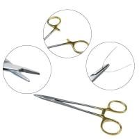 ราคา แหนบจับมือทันตกรรม ด้ามจับทองคำชุบใช้ซ้ำได้ สไตล์เยอรมัน เครื่องมือทันตกรรม (55750100797)