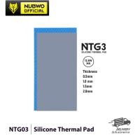 ราคา Nubwo Silicone Thermal Pad รุ่น NTG3 ซิลิโคนแบบแผ่นระบายความร้อนอุปกรณ์อิเล็กทรอนิกส์ ความหนา 0.5-2mm. (28886612486)