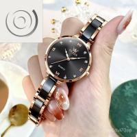 ราคา นาฬิกาผู้หญิงสไตล์เรียบง่ายควอตซ์เซรามิกนักเรียน Oris Japan AUPU (40323664285)