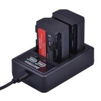 ราคา Δ 2 ชิ้น 2280Mah Np-Fz100npfz100npfz100 แบตเตอรี่ + LED ชาร์จ USB คู่สำ (27866294991)