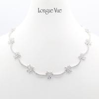 ราคา สร้อยคอรูปดอกไม้เกร๋ๆ Longue vue (20855866938)