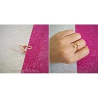 ราคา แหวนหัวใจไขว้นากแท้หนัก 1/2สลึง (24790074659)