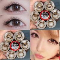 ราคา คอนแทคเลนส์ เกล็ดหิมะ รุ่น Tommy สีตาล/Brown มีค่าสายตา (0.00)-(-6.50) (27724818096)