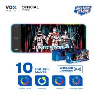 ราคา VOX MousePad Wireless Charging แผ่นรองเม้าส์ RGB ลิขสิทธิ์แท้ Justice League (19969135852)