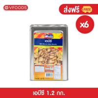 ราคา [ยกลังx6ปี๊บ] VFOODS วีฟู้ดส์ ขนมปังปี๊บเอบีซี 1.2 กิโลกรัม (1ลัง=6ปี๊บ) *หน่วยเป็นลัง* (20329407626)