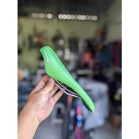 ราคา HIJAU United MC Selle Saddle MTB จักรยานเสือหมอบพับ Seli fixi Fixie เกียร์สีเขียว (40071560725)