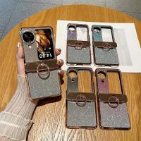 ราคา Gradient Glitter หนัง Electroplated Bracket กรณี OPPO ค้นหา N3 Flip N2 Flip แหวนผู้ถือบานพับฝาครอบป้องกันปลอกค้นหา N3 N2 Flip (25789617707)