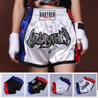 ราคา [BLOD] Anotherboxer กางเกงมวยไทยสําหรับทั้งชายและหญิง Breathable MMA Kickboxing Fighting (29954661211)