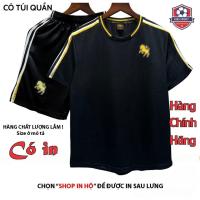 ราคา [กางเกงกระเป๋าซิป-พิมพ์คําเรียกร้อง] ยูเวนตุส สูทสีดํา 2026 สินค้าสวย ผ้างา ส-คอมเอฟ ปักโลโก้ (40925506793)