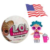 ราคา LA012 (งานแท้) L.O.L Surprise Glitter Series ตุ๊กตาเซอร์ไพร์ส 7 ชั้น (1452605907)