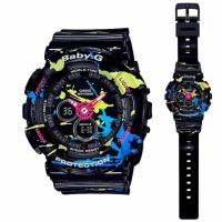 ราคา Casio Baby-G นาฬิกาข้อมือผู้หญิง สายเรซิ่น รุ่น BA-120SPL-1A (2072671034)