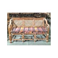 ราคา โซฟาหวายแท้เบาะสีน้ำตาล (43322527405)