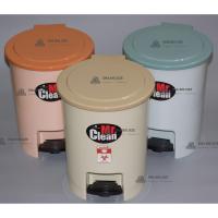 ราคา Mr.Clean 542 12L.ถังขยะกลมแบบเปิดด้วยเท้า รุ่นขาเหยียบ ความจุ 12 ลิตร มิสเตอร์ครีน (สติกเกอร์ขยะติดเชื้อ มีจำหน่ายเพิ่ม) (8661498517)