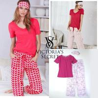 ราคา ✈️【Pre-Order】❤️Victoria Secret The Mayfair Tee-jama Pajama 2 Piece Set (8660439833)