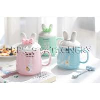 ราคา ถ้วย แก้วกาแฟร้อน สวยๆ แก้วเซรามิค กระต่าย (3303084848)