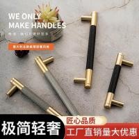 ราคา ตู้วางทีวีสองสีสไตล์ยุโรปตู้เสื้อผ้ารูปตัว ที ตู้สีทองเรียบง่ายลิ้นชักทึบมือจับทรงกระบอกตู้ไวน์แสงหรูหราข (44222102747)