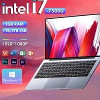 ราคา 2025 คอมพิวเตอร์แล็ปท็อปใหม่ Windows 11Pro โน้ตบุ๊ค 1.1 lnches Intel i7-7500U RAM12GB SSD-1TB/2TB Office Study PC คอมพิวเตอร์ (26279160537)