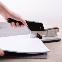 ราคา Deli 0390 Heavy Duty Stapler 0392 0393 0394 0399 สํานักงานขนาดใหญ่หนาประหยัดแรงงาน Binding Machine (26491919665)