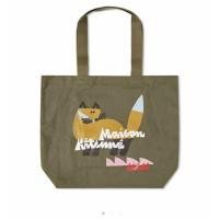 ราคา MAISON KITSUNE X BILL REBHOLZ TOTE bag ถุงผ้าสะพายไหล่ shopping bag เมซง คิทสึเนะ ของแท้ ช๊อปปิ้ง แบค พร้อมส่ง ของแท้ (22836530474)