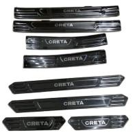 ราคา ครอบกาบบันไดประตูและกาบบันไดเท้า สําหรับ ฮุนได ความพยายาม 2022-2025 ลายไทเทเนียม (26090513077)