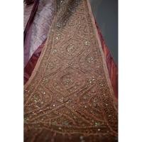 ราคา สไบปักเจ้าสาวผ้าแก้วสไบโปร่ง ใหม่มือ1 เกรดพรีเมียม สีชมพูหวาน (6655722312)