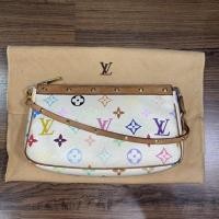 ราคา lv pochette multicolor / takashi murakami (10767484610)