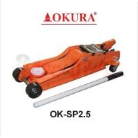 ราคา ของแท้!! แม่แรง 2.5 ตัน แบบ โหลดเตี้ย [รุ่นงานหนัก] OKURA รุ่น OK-SP2.5 ตะเข้ 2.5T จระเข้ยกรถ โอกูระ 2.5 TON + กล่องเก็บ (23325495678)