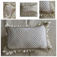 ราคา ปลอกหมอนอิงทรงยาวพรีเมี่ยม แต่งลูกไม้ สไตล์หลุยส์ยุโรป เนื้อหนานุ่มผิวลื่นเย็น ขนาด30×50ซม(12×20นิ้ว) Sofa Pillow Case (25073993444)