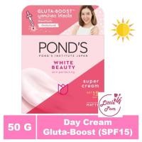 ราคา POND'S White Beauty Super Cream Gluta-Boost 50 G พอนด์ส ไวท์ บิวตี้ ซุปเปอร์ครีม SPF 15 PA++ 50 กรัม [ปรับสูตรใหม่!] (1985794915)