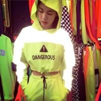 ราคา เสื้อสีนีออน เสื้อสีเขียวนีออน เสื้อเรืองแสง (5810713323)