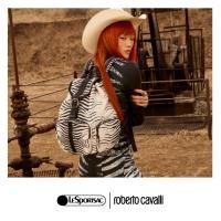 ราคา Lesportsac x Roberto Cavalli Napoli Bag กระเป๋าสะพายหลัง Style 5241 (27482873229)