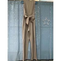 ราคา งานป้ายkhaidiจั้มสูทแขนกุดขายาวมีเชือกผูกเอวมีซิปหลัง (19563745704)