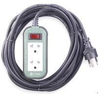 ราคา ปลั๊กไฟต่อพ่วง โตชิโน่ รองรับงานหนัก Outdoor มอก. Heavy Duty Extension Cord รุ่น PPS315T-3M GB Toshino ปลั๊กไฟ (15665938560)
