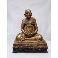 ราคา พระบูชา หลวงปู่หงษ์ พรหมปัญโญ รุ่นนะเมติ ปี2546 หน้าตัก 9 นิ้ว เนื้อทองเหลือง (26439681091)