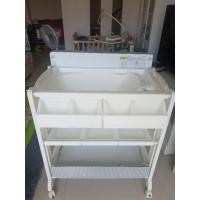 ราคา โต๊ะอาบน้ำ พร้อมชั้นวางของและเปลี่ยนผ้าอ้อมเด็ก Nanny (8460585852)