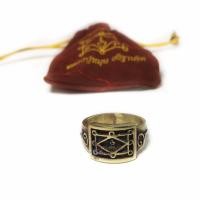 ราคา แหวนยันต์ตาราง หลวงพ่อกวย หลวงปู่หมุน อธิฐานจิต วัดโฆสิตาราม ใต้แหวนจารยันต์ พร้อมถุงซองเดิม (6557681516)