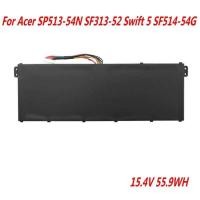 ราคา ▥ ใหม่ Original Ap18c7m 4Icp5/57/79แบตเตอรี่แล็ปท็อปสำหรับ Acer Sp513-54N Sf313-52 Swift 5 Sf51 (26190951181)