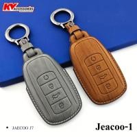 ราคา ซองกุญแจ ซองหนังลายไม้ สำหรับ JAECOO J7 (43856087116)