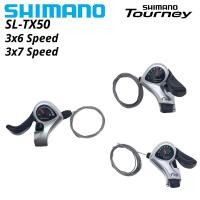 ราคา Shimano Tourney TX50 3x6 / 3x7 18 21 Speed Exhaust Shifter สําหรับ Touring/MTB (41913531584)