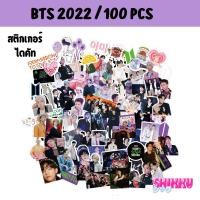 ราคา (พร้อมส่ง) สติกเกอร์ BTS 100-106 ชิ้น ไดคัท สำหรับตกแต่งสมุด ไดอารี่ NOTEBOOK และอื่นๆ (22828535792)