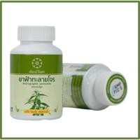 ราคา สมุนไพรฟ้าทะลายโจร เอี่ยวน้ำโอสถ 100 แคปซูล บรรเทาอาการไข้ เจ็บคอ เป็นหวัด (14923711537)