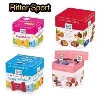 ราคา Ritter Sport choco cube ช็อคโกแลต ลิตเตอร์สปอร์ตแบบกล่อง รวมรส (19969146276)