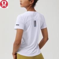 ราคา เสื้อยืดโยคะแขนสั้น Lululemon ใหม่ ระบายอากาศได้ดี เหมาะสำหรับการทำโยคะและใส่ออกกำลังกาย (43022766958)
