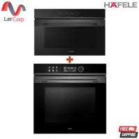 ราคา (Hafele) เตาอบ Multifunction แบบฝัง OLYMPUS 80L 495.10.008 + ไมโครเวฟแบบฝัง INFINITE 34L 495.06.485 (495.07.643) (42122528593)