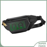 ราคา superparis LED กระเป๋าคาดเอวพร้อมและตั้งโปรแกรมได้ 17 X 7 ซม. กระเป๋าวิ่ง DIY กระเป๋าเป้สะพายหลังหน้าจอแสดงผลสำหรับผู้ชายผู้หญิงทุกวันกีฬาปีนเขาการเดินทาง (29342687533)