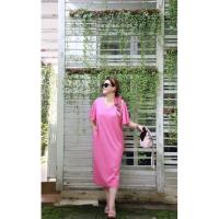 ราคา Dress Emma #สีชมพูฟลามิงโก้ (18206712849)
