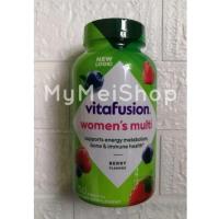 ราคา Vitafusion Women's Multi Gummy พร้อมส่ง ล็อตใหม่ Exp2026 วิตามินอเมริกาแท้ USA gummy vitamin women วิตามินรวมผู้หญิง US (26313045051)